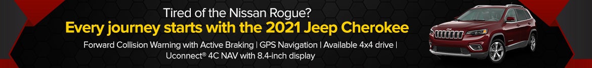 Jeep Cherokee vs Rogue