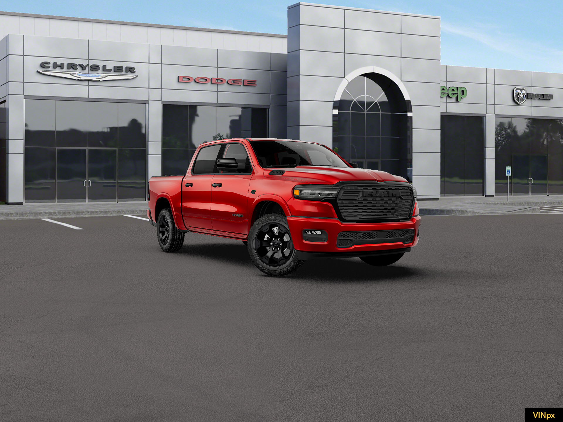 2027 RAM Ram 1500 RAM 1500 BIG HORN CREW CAB 4X4 5'7' BOX