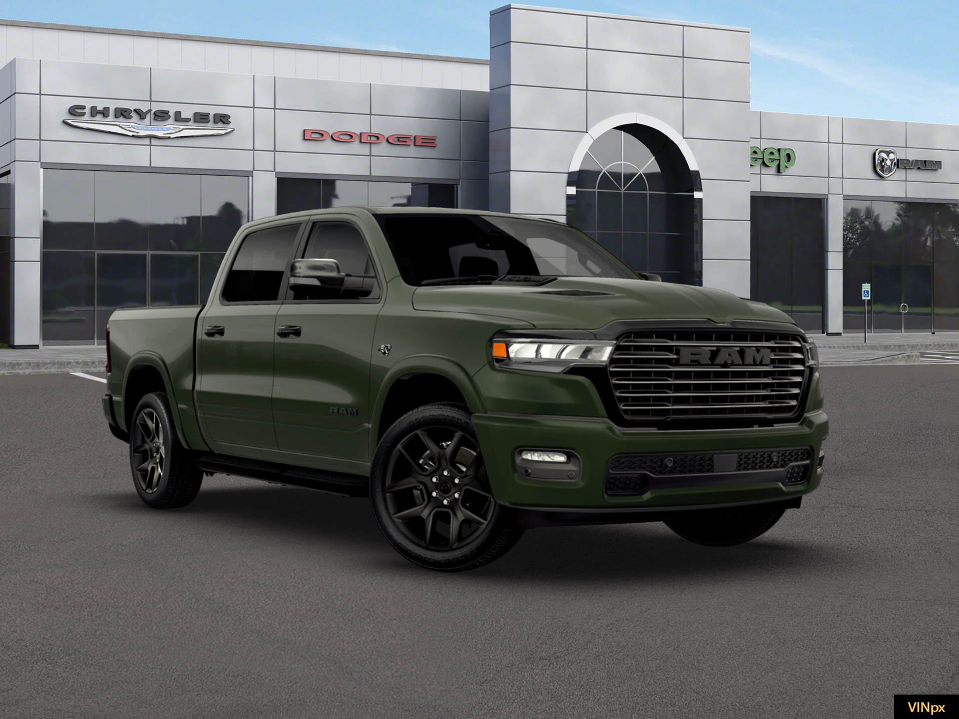 2026 RAM Ram 1500 RAM 1500 LARAMIE CREW CAB 4X4 5'7' BOX