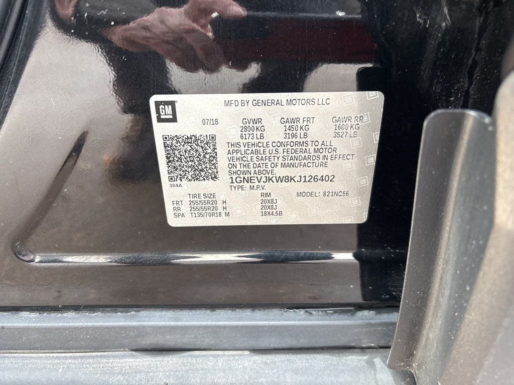 2019 Chevrolet Traverse RS 2LT