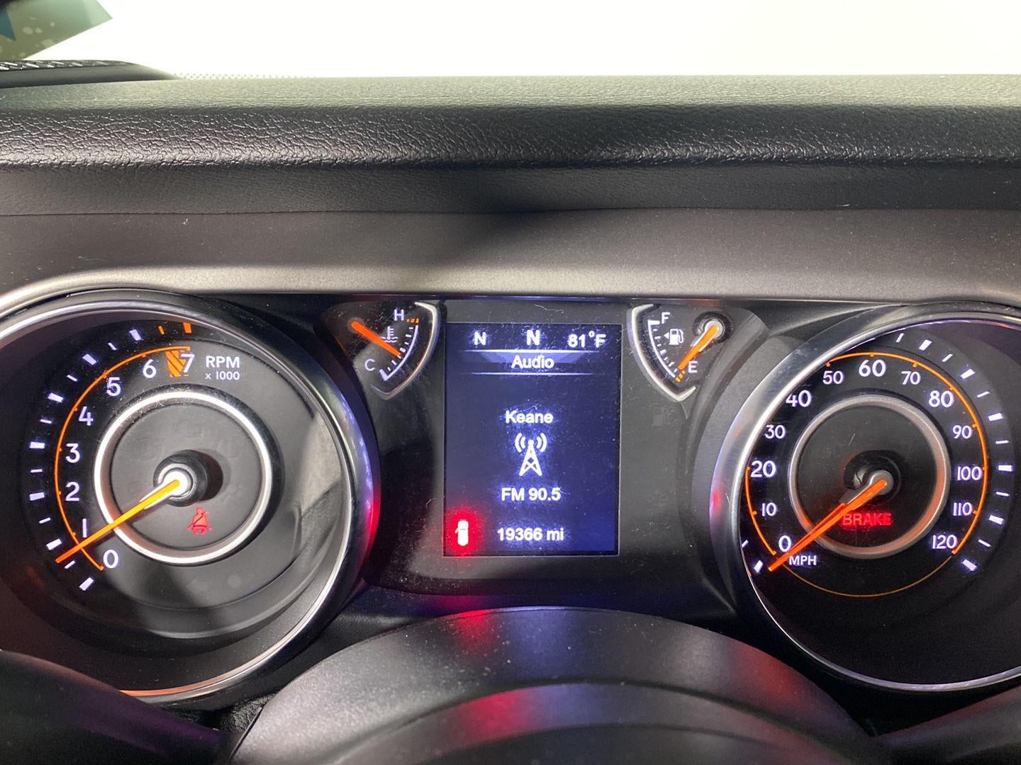 2019 Jeep Wrangler Sport S 4x4
