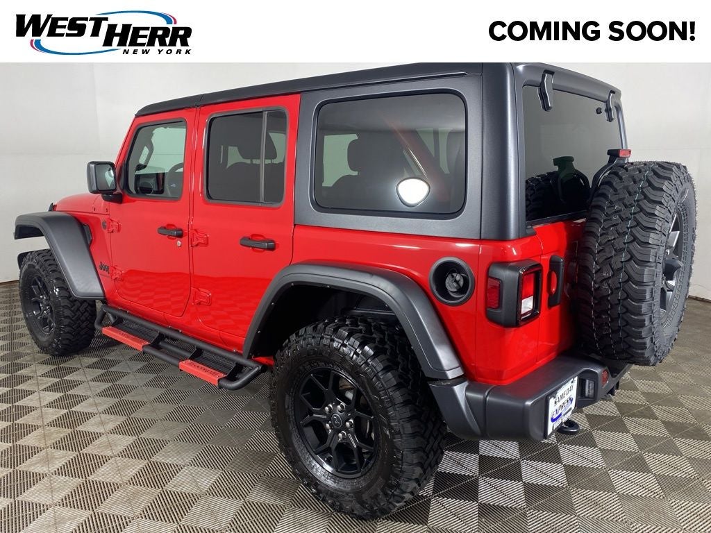 2024 Jeep Wrangler 4-Door Willys 4x4