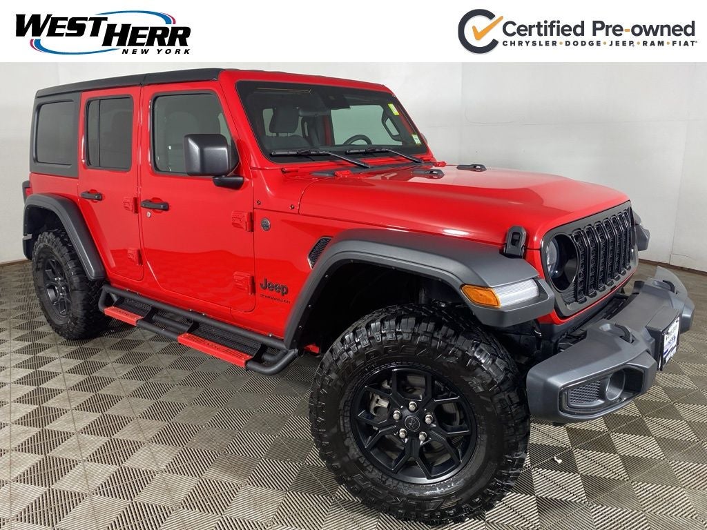 2024 Jeep Wrangler 4-Door Willys 4x4