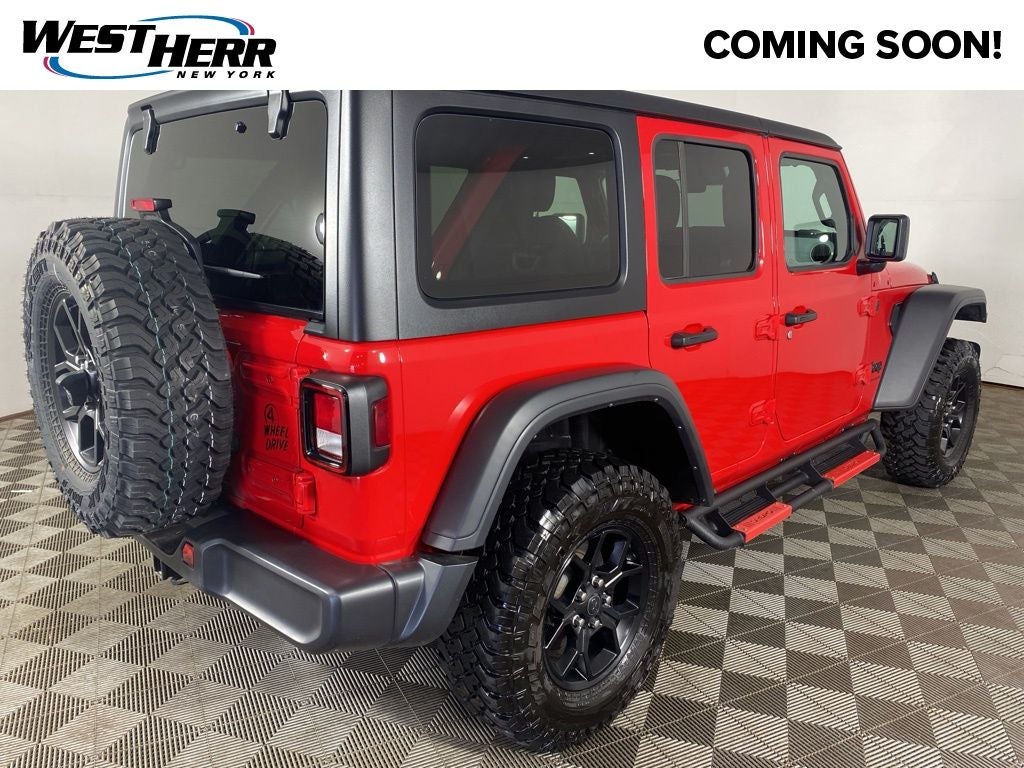 2024 Jeep Wrangler 4-Door Willys 4x4