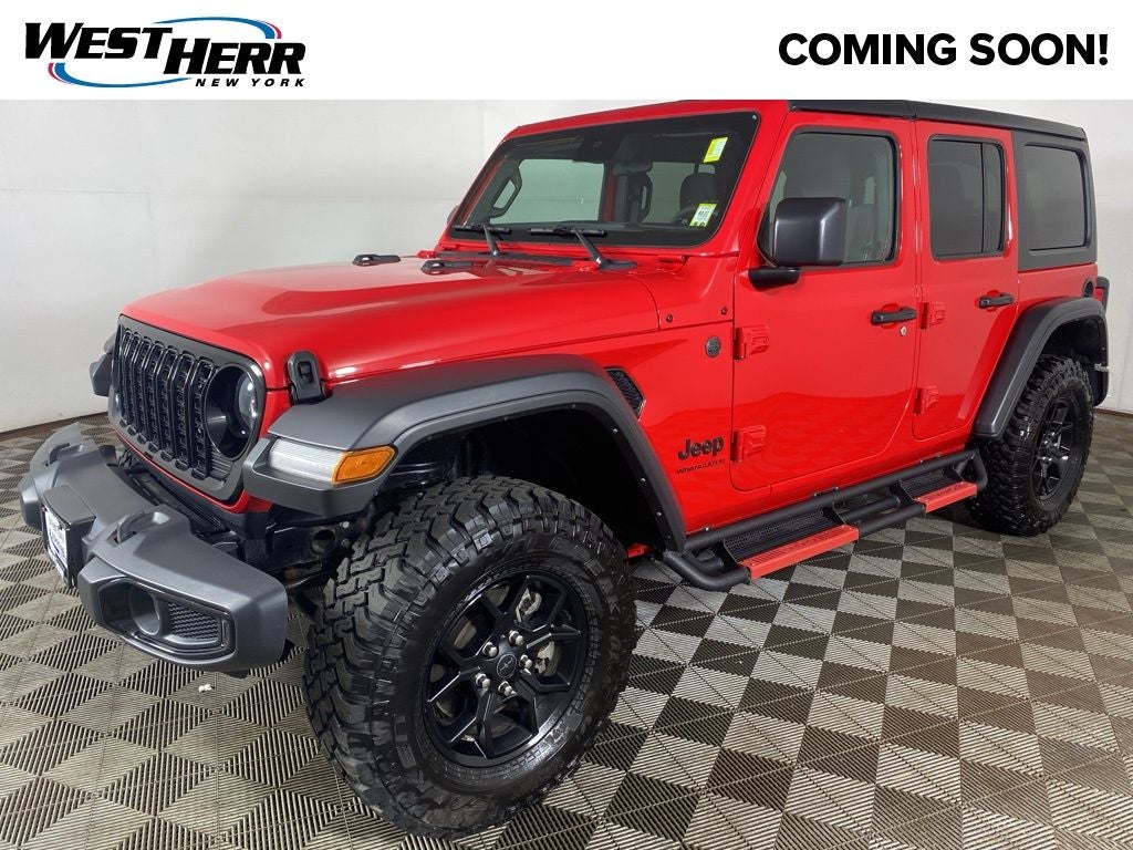 2024 Jeep Wrangler 4-Door Willys 4x4