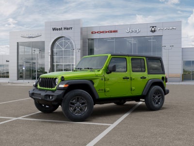 2026 Jeep Wrangler WRANGLER 4-DOOR SPORT S
