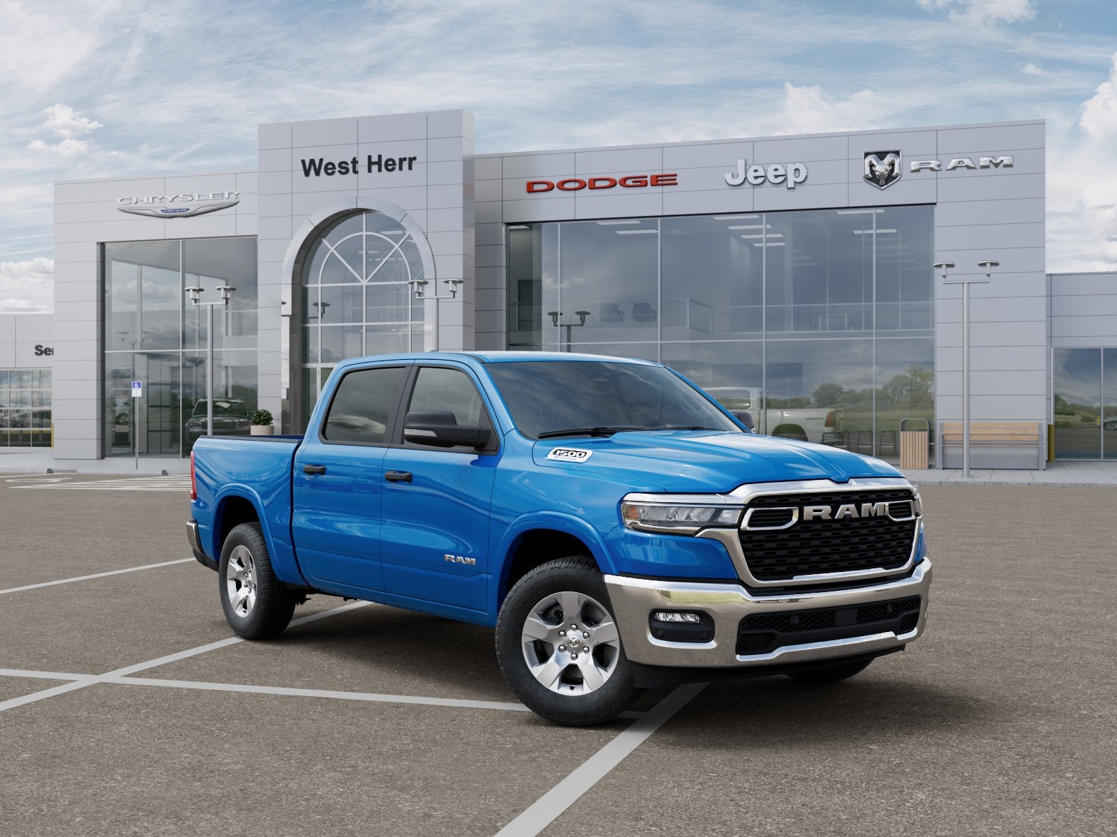 2026 RAM Ram 1500 RAM 1500 BIG HORN CREW CAB 4X4 5'7' BOX