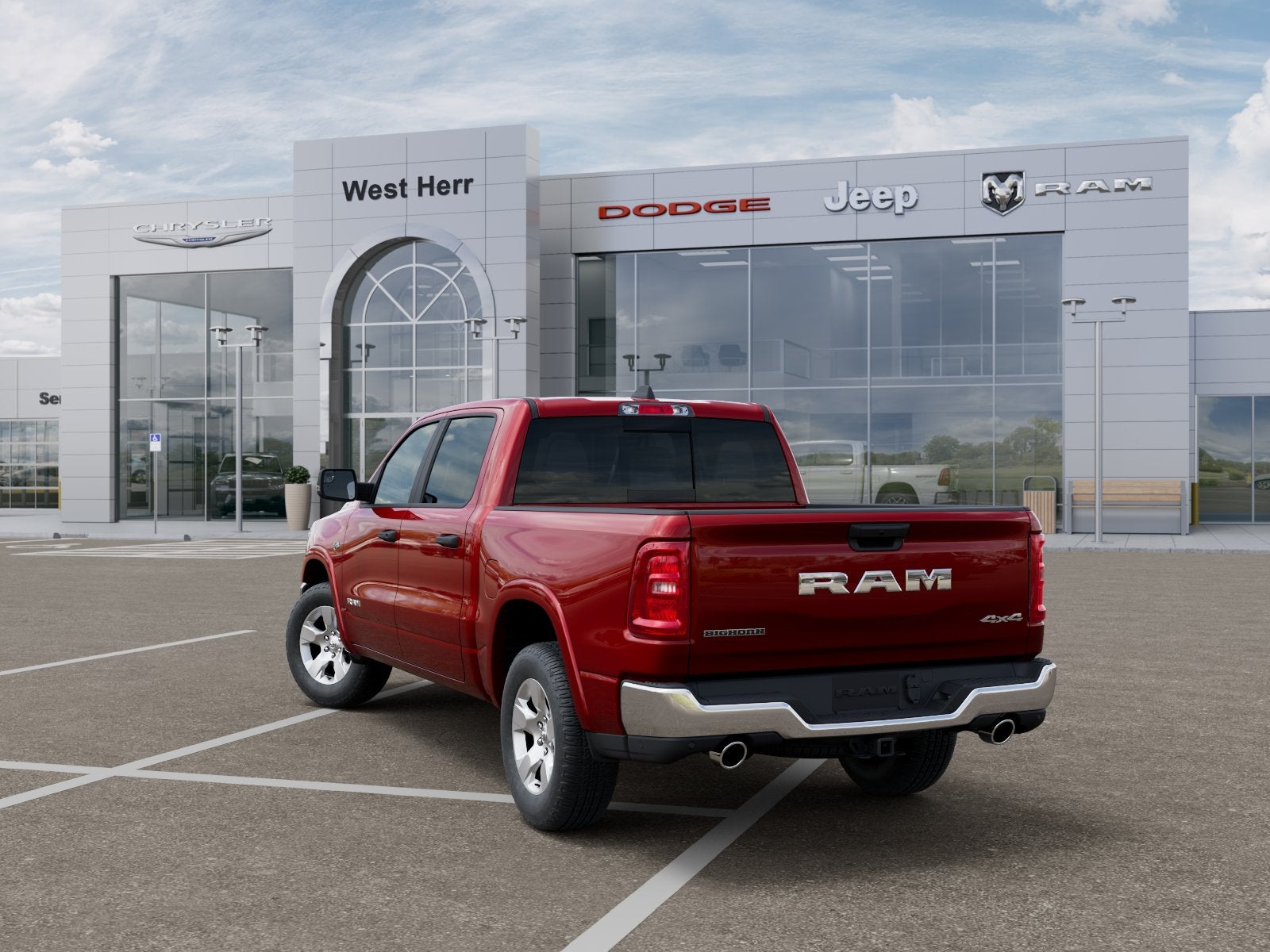 2026 RAM Ram 1500 RAM 1500 BIG HORN CREW CAB 4X4 5'7' BOX