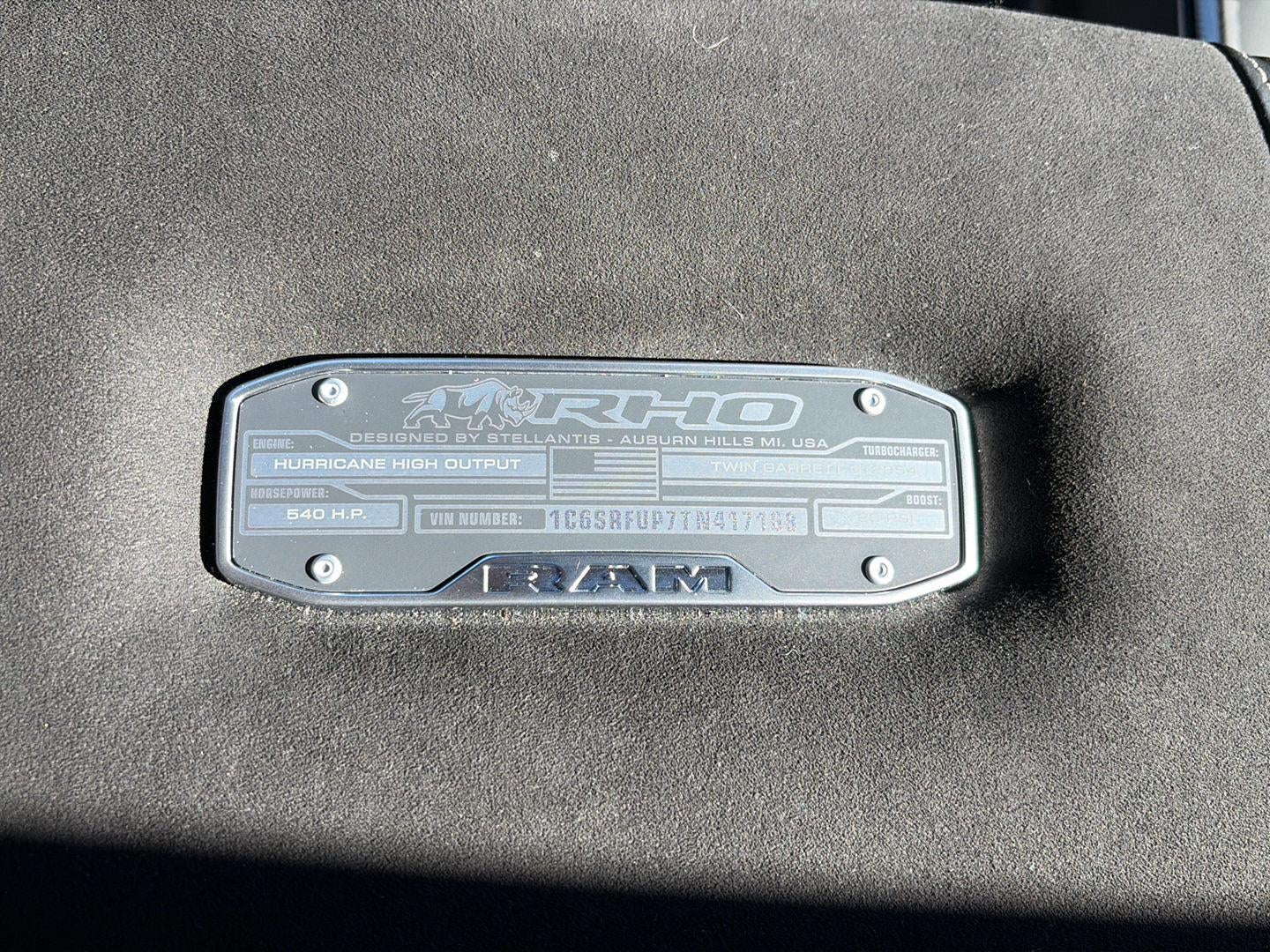 2026 RAM 1500 RHO