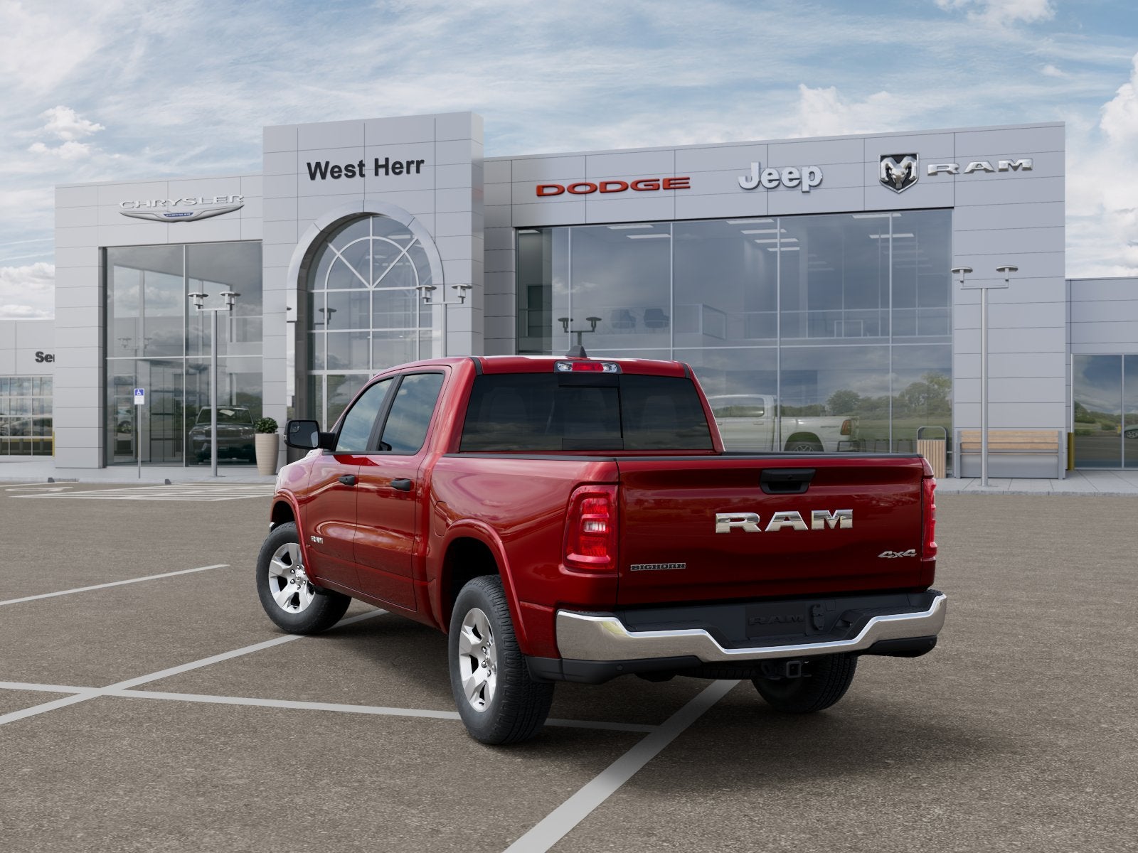 2026 RAM Ram 1500 RAM 1500 BIG HORN CREW CAB 4X4 5'7' BOX
