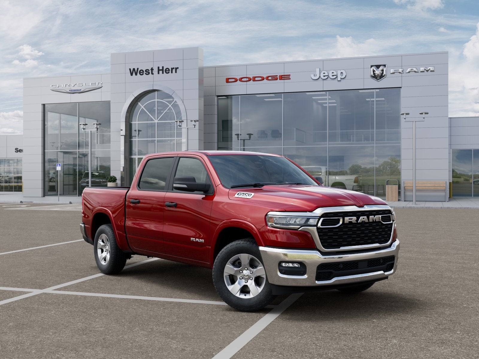 2026 RAM Ram 1500 RAM 1500 BIG HORN CREW CAB 4X4 5'7' BOX