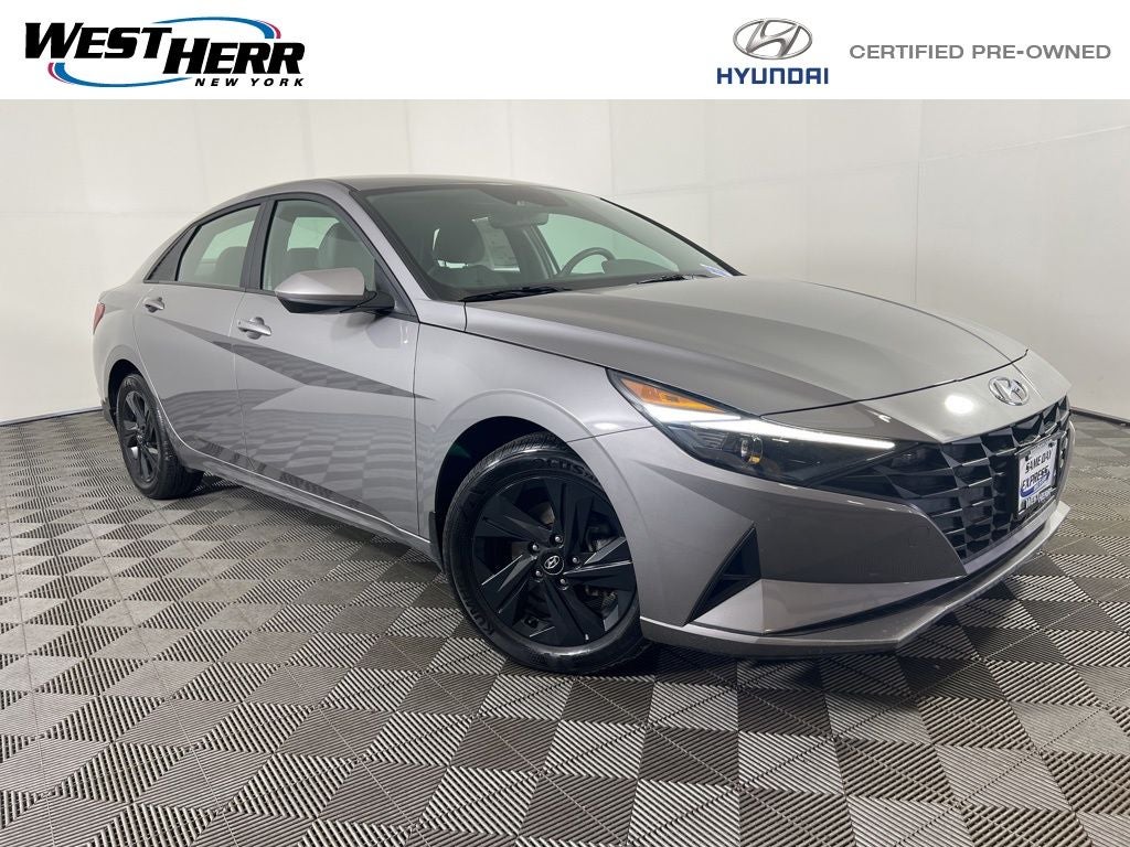 2022 Hyundai Elantra Hybrid Blue