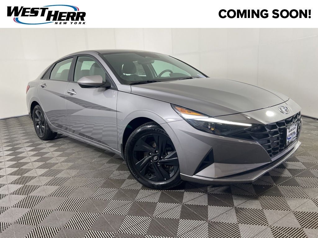 2022 Hyundai Elantra Hybrid Blue