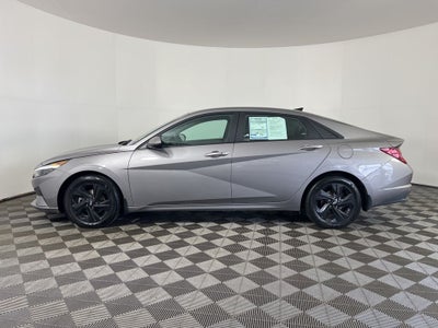 2022 Hyundai Elantra Hybrid Blue