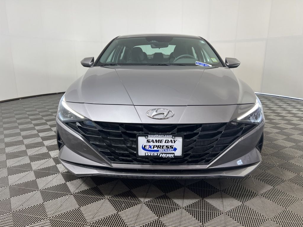2022 Hyundai Elantra Hybrid Blue