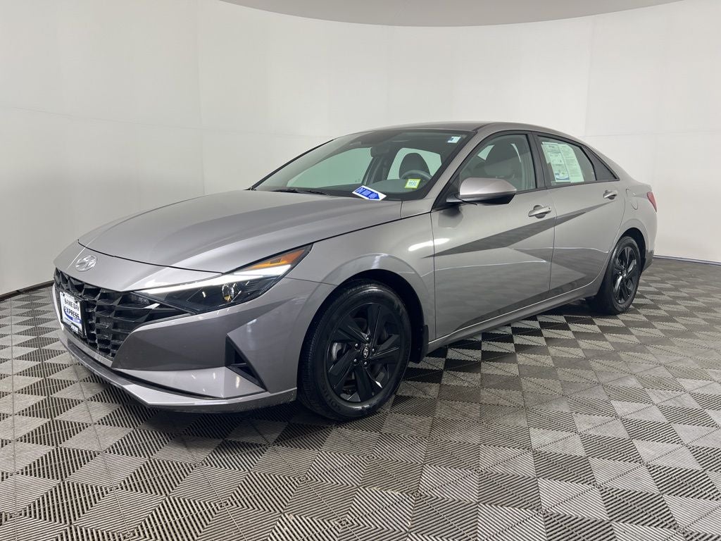 2022 Hyundai Elantra Hybrid Blue