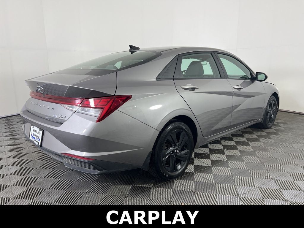 2022 Hyundai Elantra Hybrid Blue