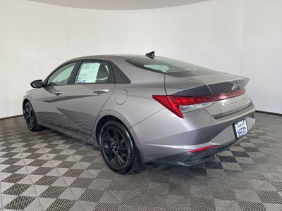 2022 Hyundai Elantra Hybrid Blue