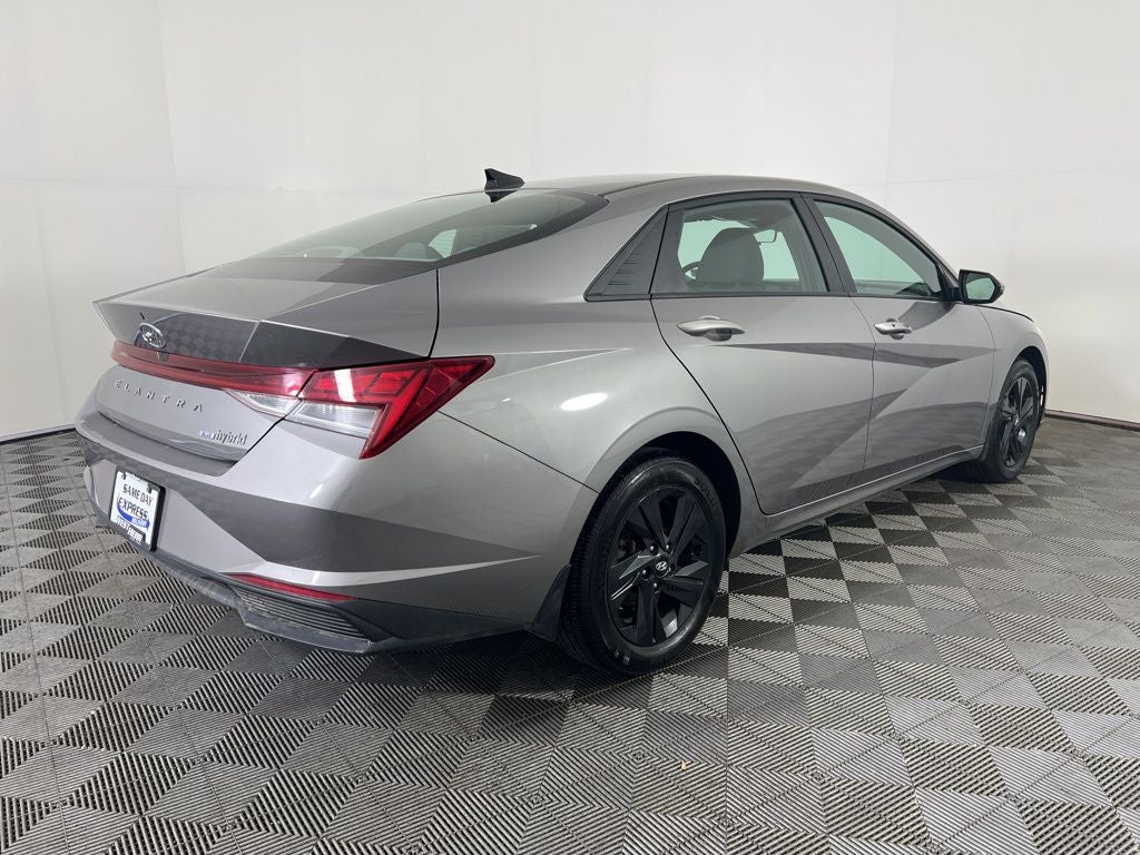 2022 Hyundai Elantra Hybrid Blue