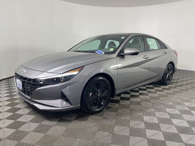 2022 Hyundai Elantra Hybrid Blue