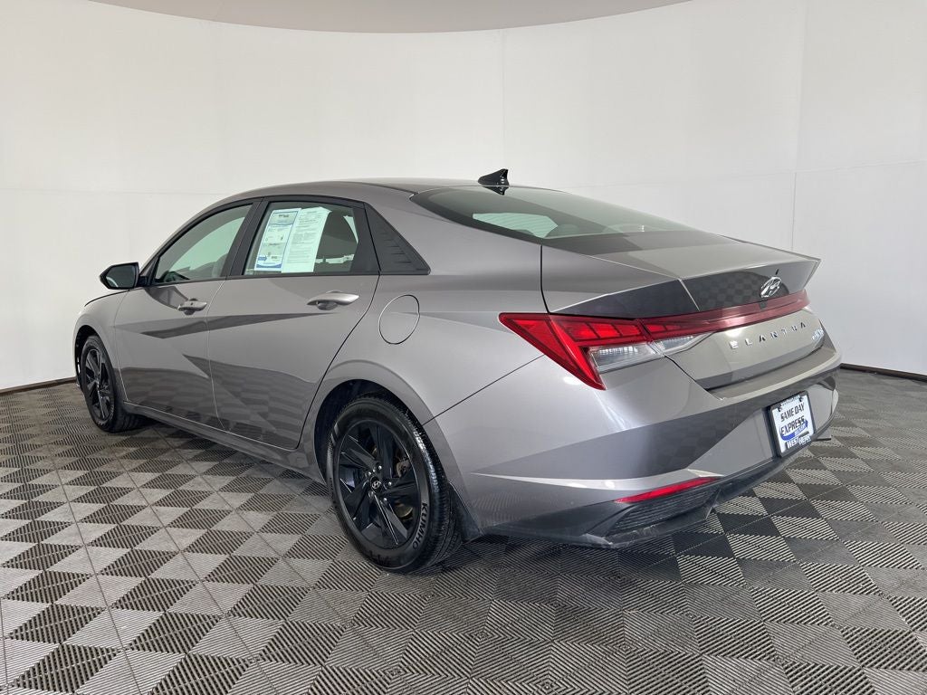 2022 Hyundai Elantra Hybrid Blue