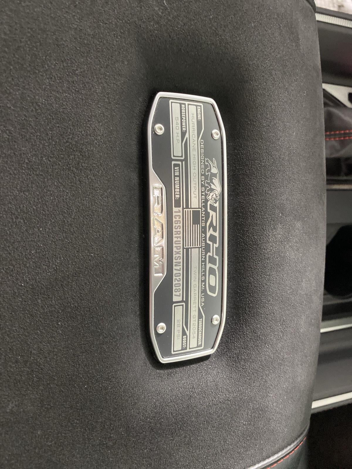 2025 RAM 1500 RHO