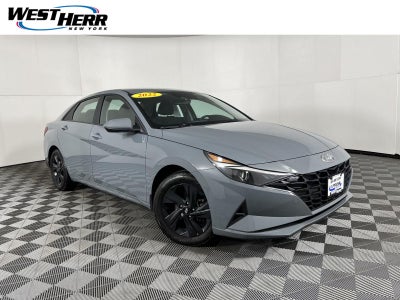 2022 Hyundai Elantra Hybrid Blue
