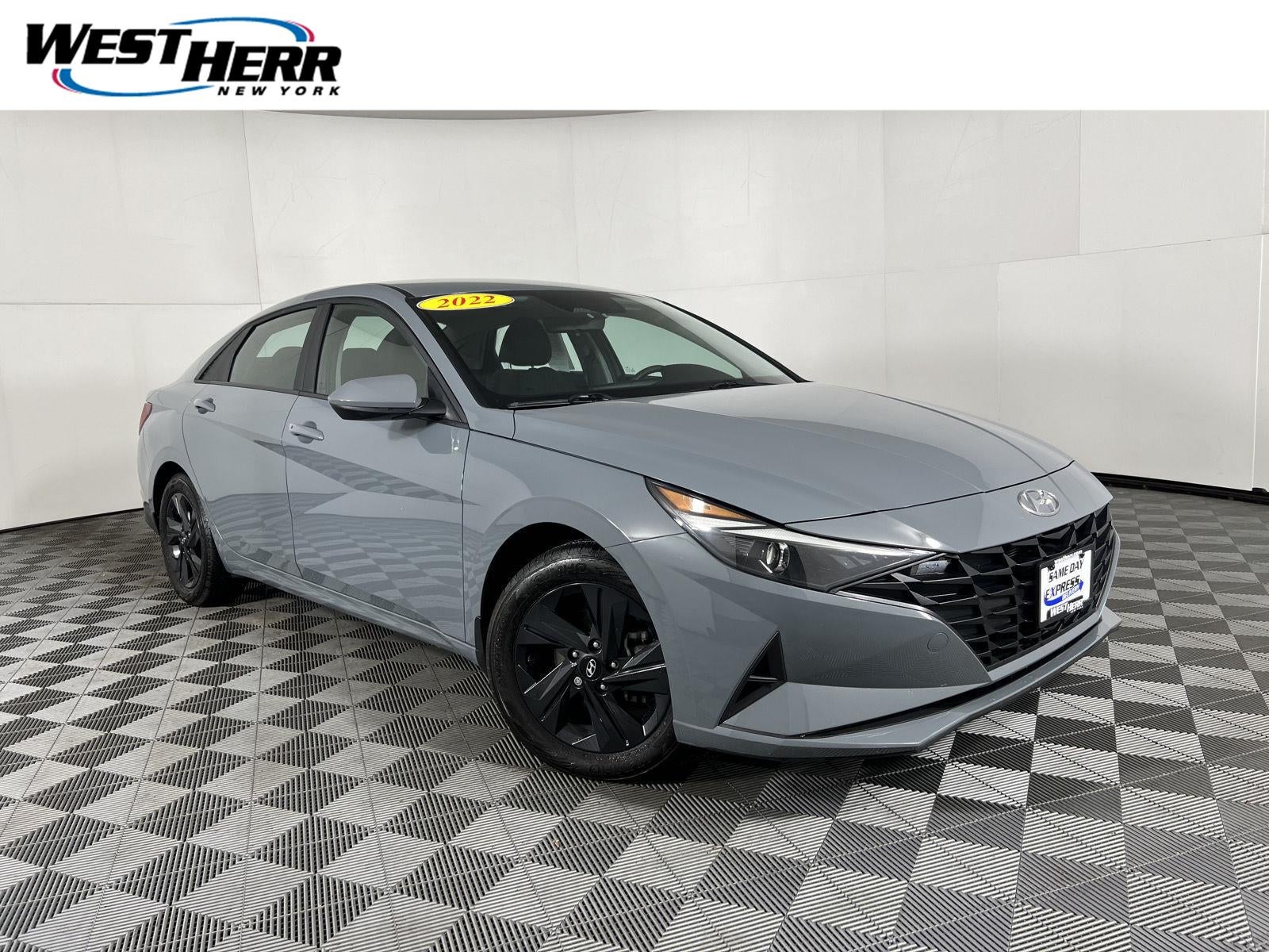 2022 Hyundai Elantra Hybrid Blue