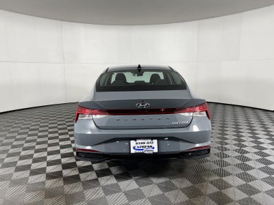 2022 Hyundai Elantra Hybrid Blue