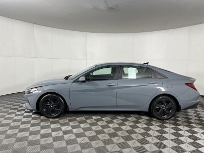 2022 Hyundai Elantra Hybrid Blue