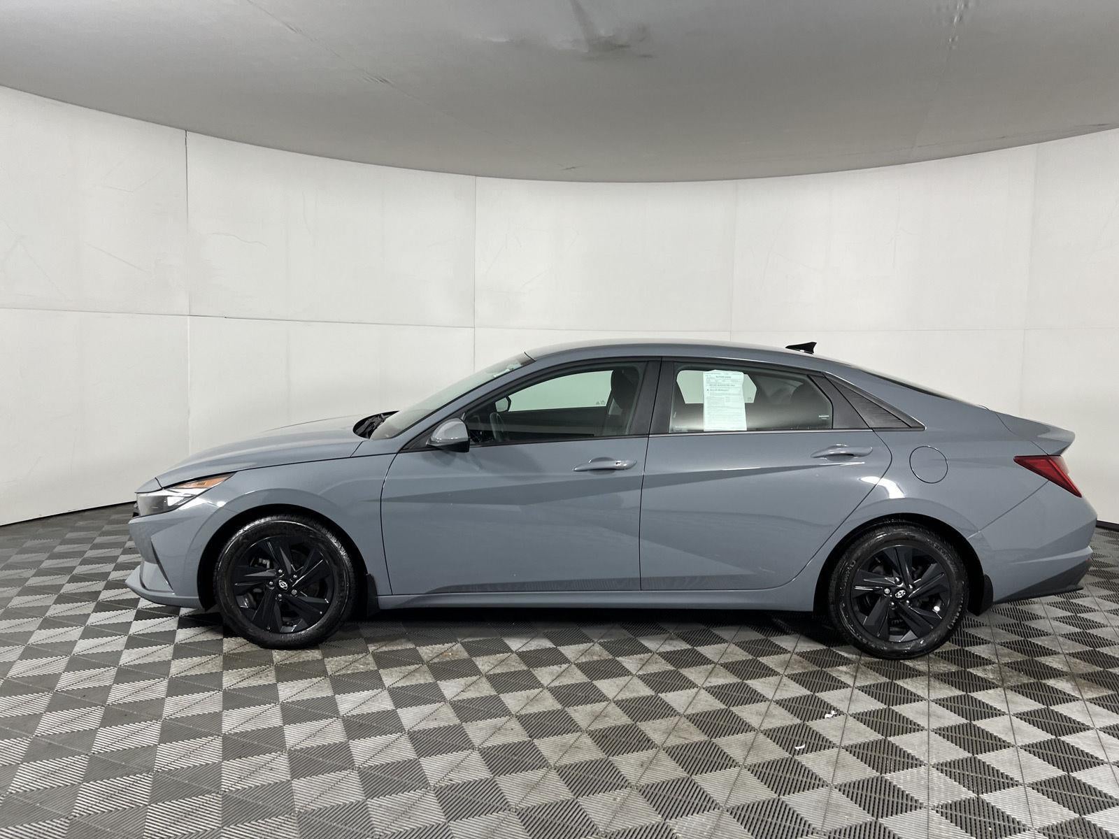 2022 Hyundai Elantra Hybrid Blue