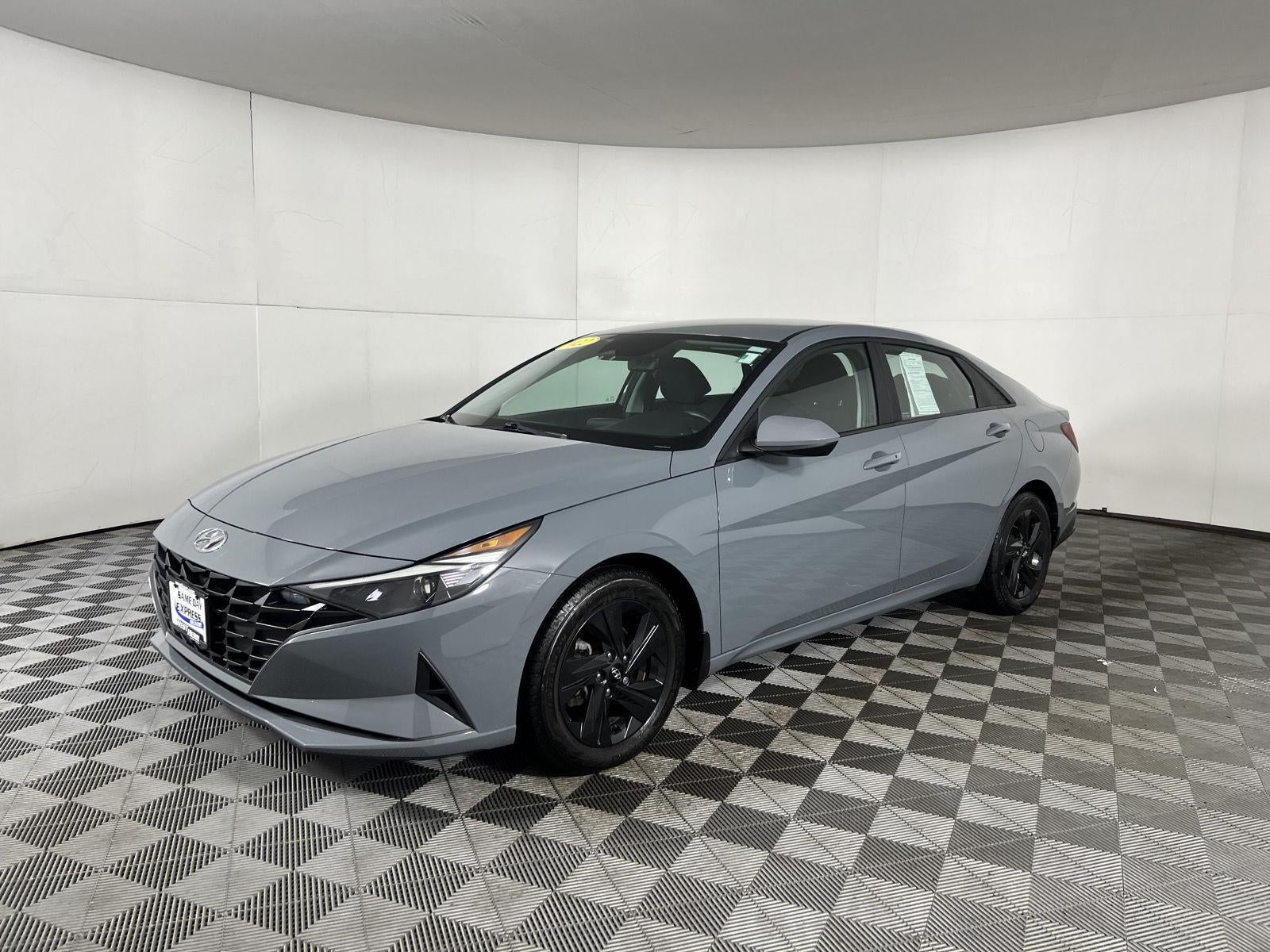 2022 Hyundai Elantra Hybrid Blue
