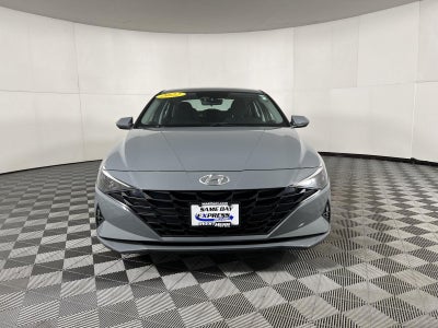 2022 Hyundai Elantra Hybrid Blue