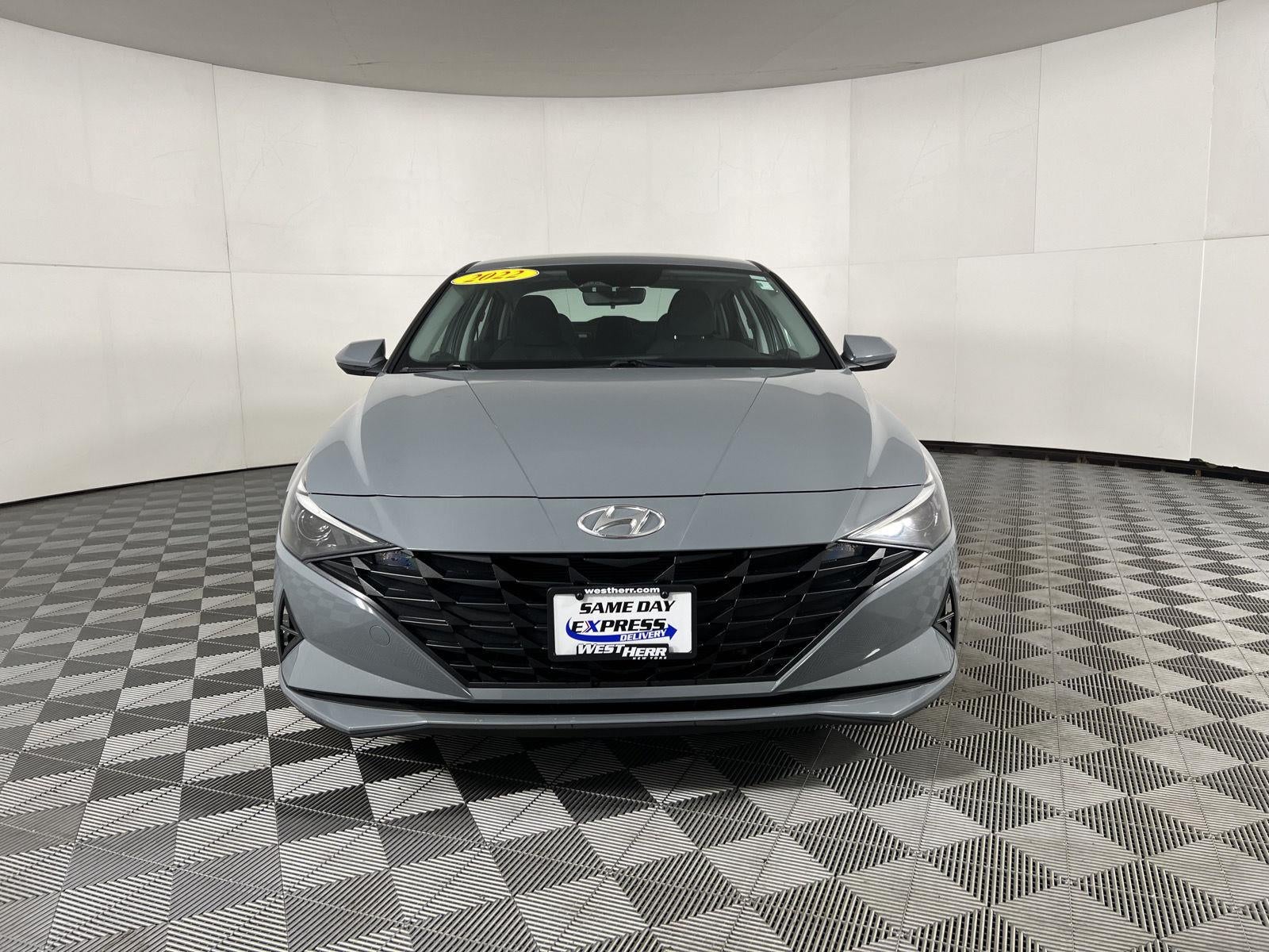 2022 Hyundai Elantra Hybrid Blue