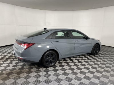 2022 Hyundai Elantra Hybrid Blue