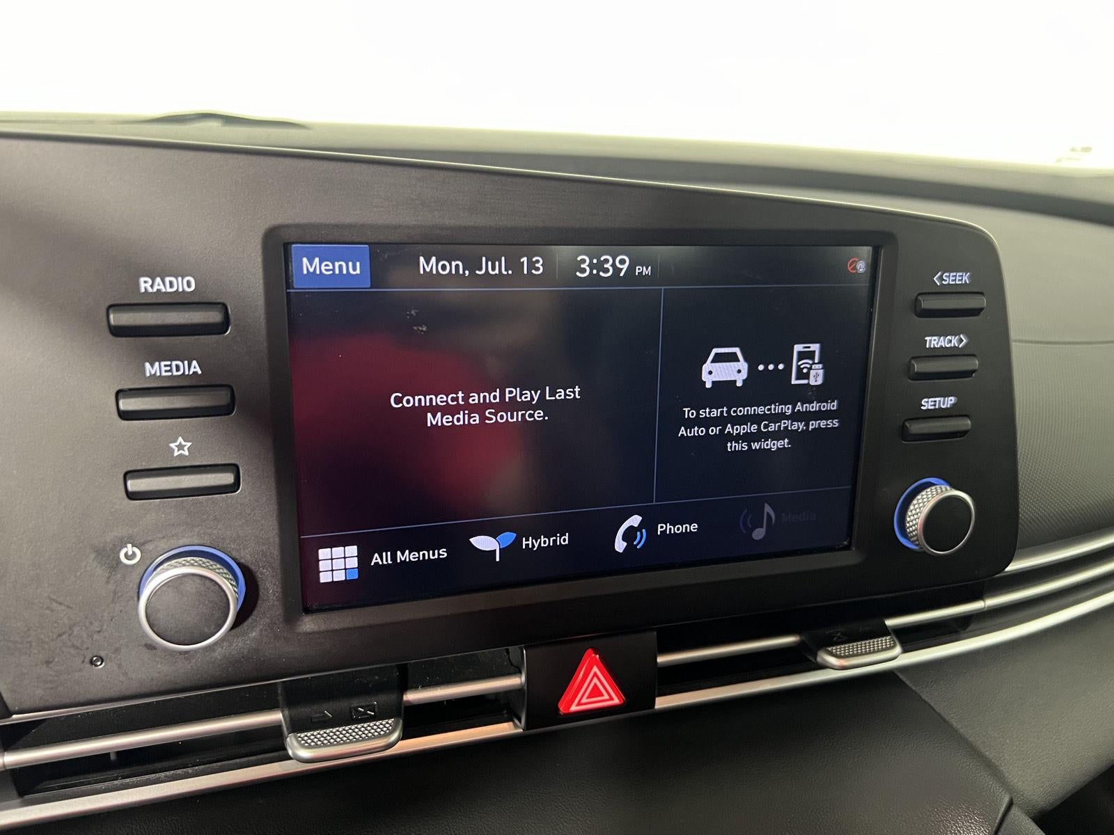 2022 Hyundai Elantra Hybrid Blue