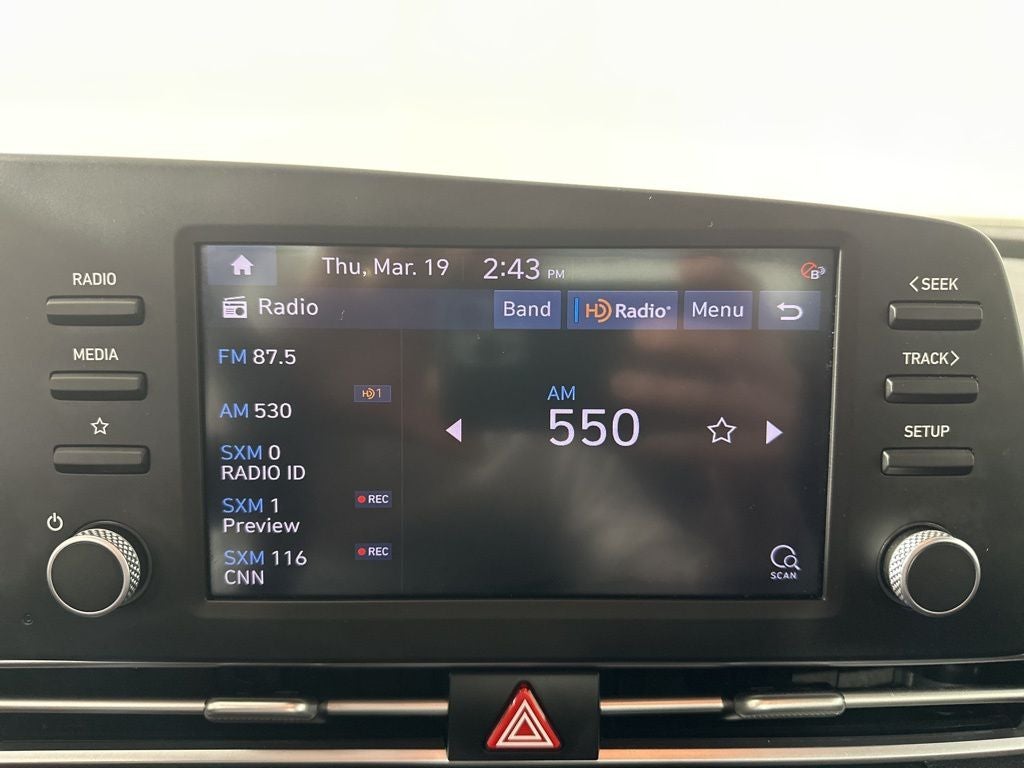 2023 Hyundai Elantra Hybrid Blue