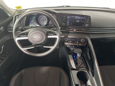 2023 Hyundai Elantra Hybrid Blue