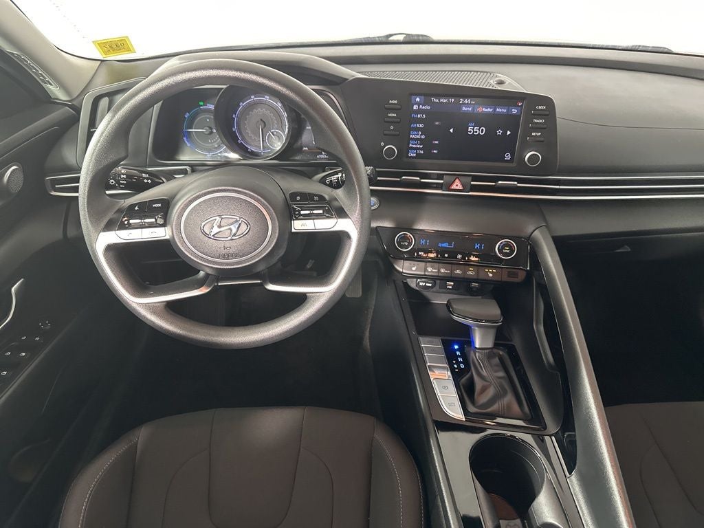 2023 Hyundai Elantra Hybrid Blue