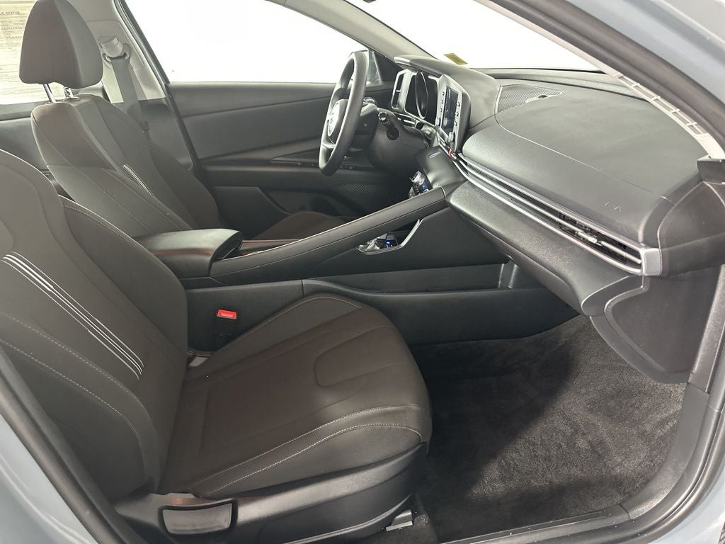 2023 Hyundai Elantra Hybrid Blue