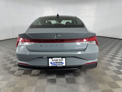 2023 Hyundai Elantra Hybrid Blue