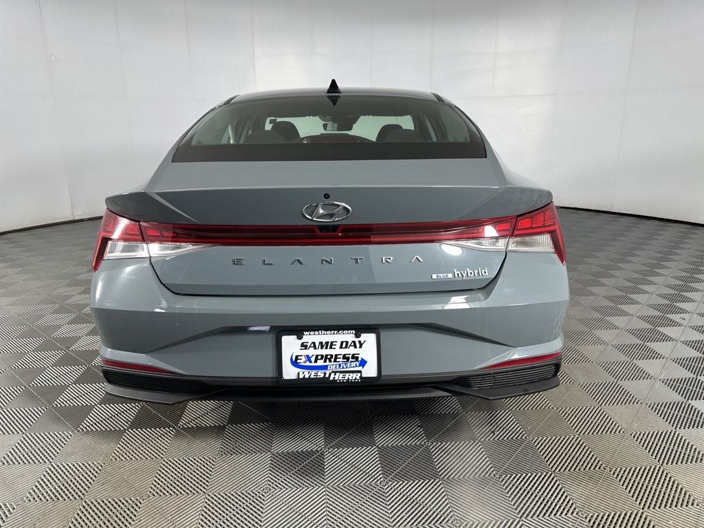 2023 Hyundai Elantra Hybrid Blue
